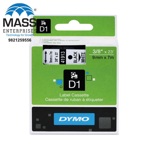 40913 Dymo Label Tape Cassette 9MM Yellow