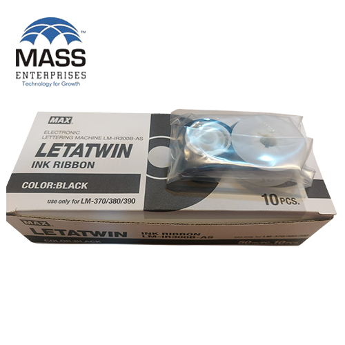 LM-IR300B-AS Max Letatwin Ink Ribbon Black