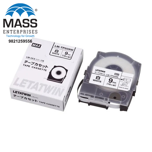 LM-TP5O9W MAX Letatwin Label Tape Cassette Manufacturers